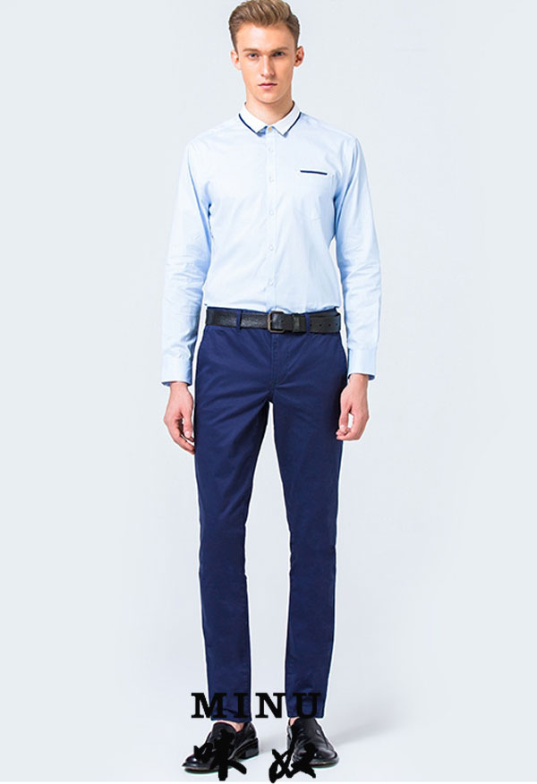 男士長袖襯衫定做